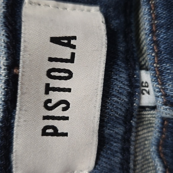 Pistola Aline High Rise Skinny Jean Rosslyn Wash Size 26 Stretch - Picture 6 of 16